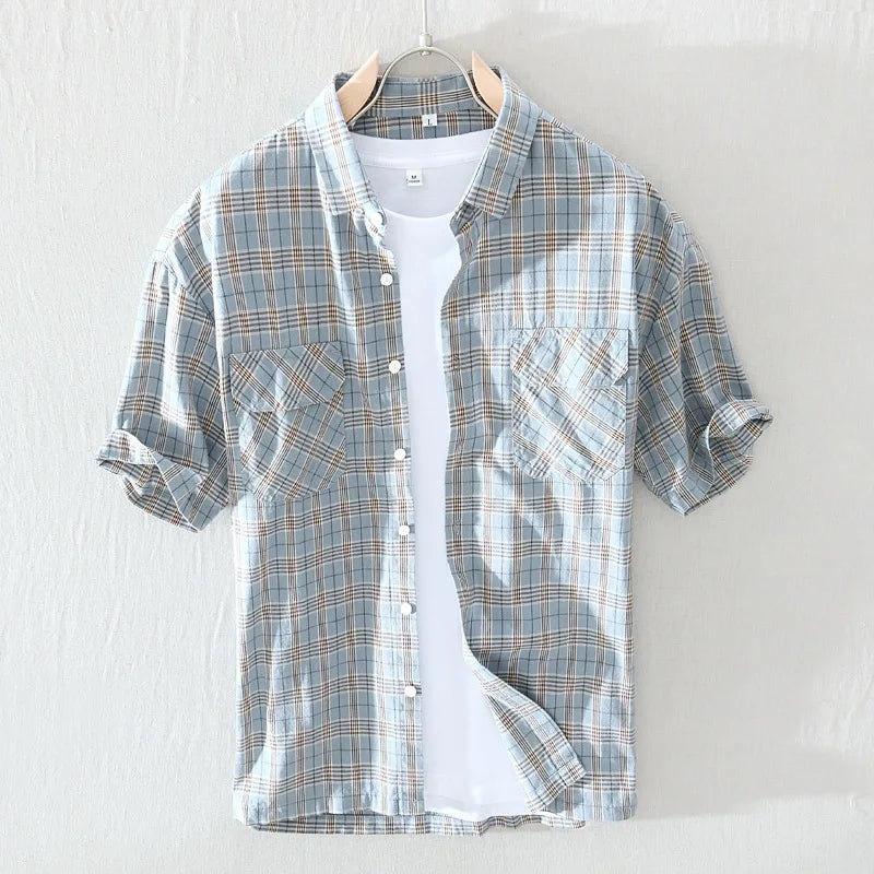 Summer Plaid Shirt
