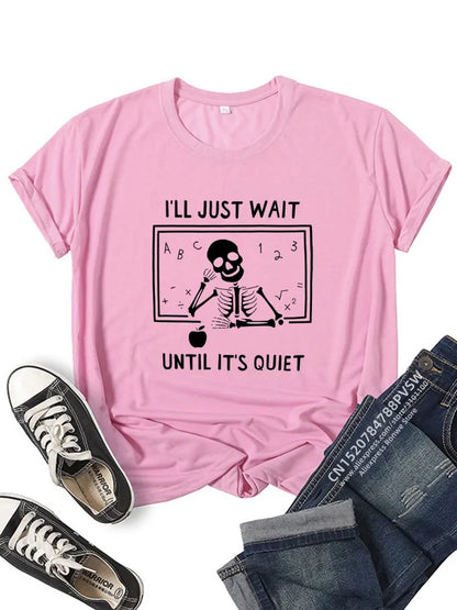 Skeleton Humor T-Shirt