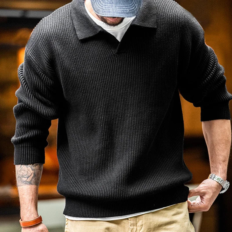 Vintage Woolen Crewneck Sweater