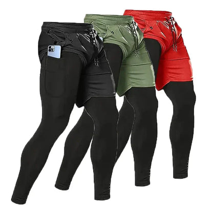 Pantalones de compresión para correr de alto rendimiento