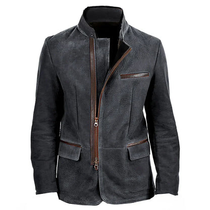 Premium Faux Leather Outerwear