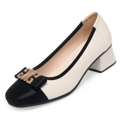 Elegance Low Heel Shoes