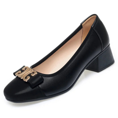 Elegance Low Heel Shoes