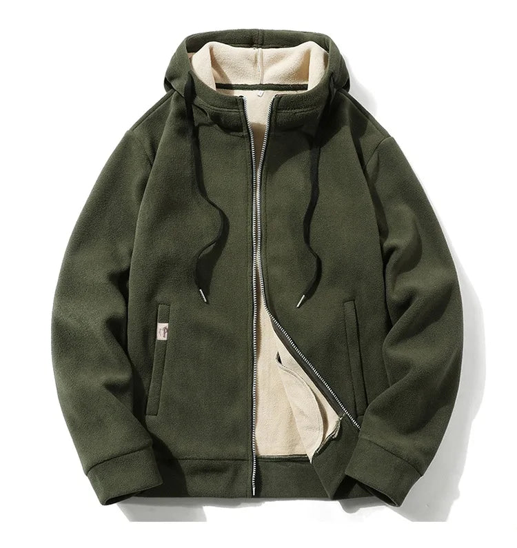 Washington  Fleece Jacket With Hood