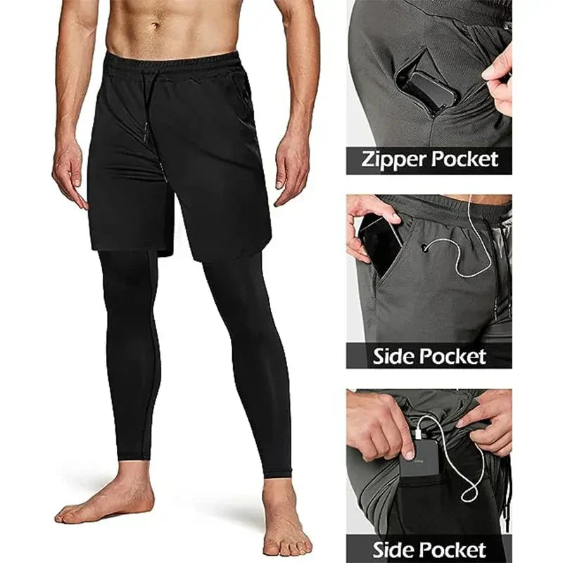 Pantalones de compresión para correr de alto rendimiento